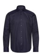 H-Joe-Spread-C1-222 Tops Shirts Business Navy BOSS