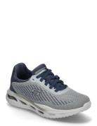 Mens Relaxed Fit Arch Fit Orvan - Trayver Low-top Sneakers Grey Skechers