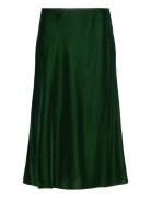 Velvet A-Line Skirt Skirts Knee-length & Midi Skirts Green Lauren Ralph Lauren