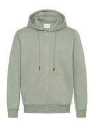 Jjebradley Sweat Zip Hood Noos Tops Sweatshirts & Hoodies Hoodies Green Jack & J S