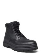 H700 Hiker High M Snørestøvler Black Björn Borg