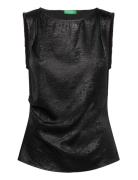 Sleeveless Shirt Tops Blouses Sleeveless Black United Colors Of Benetton