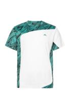 Niccolo T-Shirt Sport Men Men Sports Clothes Sport Tops Sport T-Skjorte White J. Lindeberg