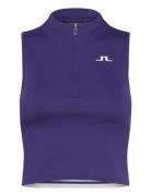 Tessa Top Sport Women Sport Clothing Sports Tops & T-shirts Sport Tank Tops Purple J. Lindeberg