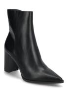 Pointed Heel Ankle Boot Shoes Boots Ankle Boots Ankle Boots With Heel Black Mango