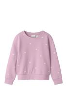 Nmfvalba Ls Sweat Unb Noos Tops Sweatshirts & Hoodies Sweatshirts Pink Name It