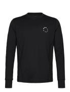 Training Long Sleeve Tee Sport Men Sport Clothing Sport Tops Sport Long Sleeved Tops Black 7 Days Active