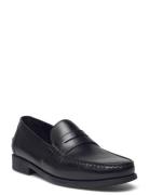 U New Damon B Loafers Flade Sko Black GEOX