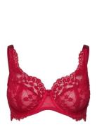 Daisy Non-Padded Underwired Bra Lingerie Bras & Tops Wired Bras Red Hunkemöller