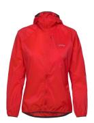 Tived Light Wind Jacket W Sport Women Sport Clothing Sport Outerwear Sport Jackets Sport Outdoor Jackets Red Lundhags