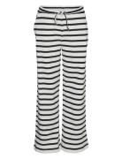 Vmtala Stripe Hw Wide Pant Jrs Girl Bottoms Sweatpants White Vero Moda Girl