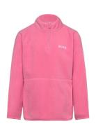 Borg Half Zip Fleece Outerwear Fleece Outerwear Fleece Jackets Pink Björn Borg