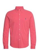 Featherweight Mesh Shirt Designers Shirts Casual Pink Polo Ralph Lauren