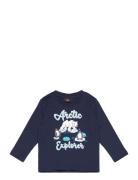 Lwtay 600 - T-Shirt L/S Tops T-shirts Long-sleeved T-Skjorte Navy LEGO Kidswear