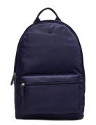 Nylon Medium Stevie Backpack Rygsæk Taske Navy Lauren Ralph Lauren