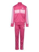 Lk 3S Tib Ts Sets Tracksuits Pink Adidas Sportswear