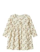 Nbfgavo Ens Ls Body Dress Lil Dresses & Skirts Dresses Casual Dresses Long-sleeved Casual Dresses Cream Lil'Atelier