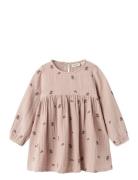 Nmftamina Ls Loose Dress Lil Dresses & Skirts Dresses Casual Dresses Long-sleeved Casual Dresses Pink Lil'Atelier