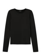 Nlfdinci Ls Short S Top Noos Tops T-shirts Long-sleeved T-Skjorte Black LMTD