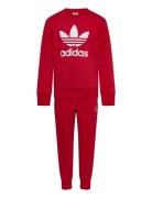 Trefoil Crew Se Sport Sweatsuits Red Adidas Originals