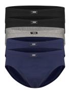 Jbs 5-Pack Mini Slip Gots. Underbukser Y-front Briefs Blue JBS