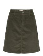 Fqcordy-Skirt Skirts Short Skirts Khaki Green FREE/QUENT