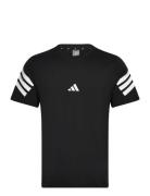 M Fi 3S Reg T Sport Men Men Sports Clothes Sport Tops Sport T-Skjorte Black Adidas Sportswear