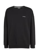 L/S Sweatshirt Underwear Night & Loungewear Pyjama Tops Black Calvin Klein