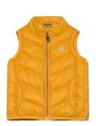 Waistcoat Quilted, Packable Foret Vest Yellow Color Kids