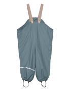 Rainpants -Solid, W.fleece Outerwear Rainwear Bottoms Blue CeLaVi