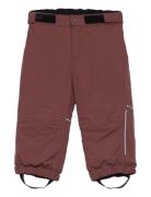 Cover Pants - Af 10.000 Outerwear Snow-ski Clothing Snow-ski Pants Brown Color Kids