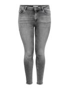 Carwilly Reg Sk Ank Rw Rea0918 Noos Bottoms Jeans Skinny Grey ONLY Carmakoma