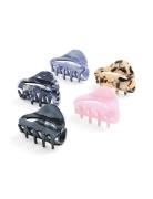 Pcpippi 5-Pack Hairshark Accessories Hair Accessories Hair Claws Navy Pieces