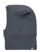 Balaclava Wool Knit Windstop Accessories Headwear Balaclava Navy Huttelihut