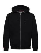 Essential Logo Zip Hoodie Hb Tops Sweatshirts & Hoodies Hoodies Black Superdry