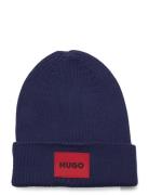 Pull On Hat Accessories Headwear Hats Beanie Navy Hugo Kids