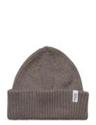 Slhadam Beanie B Accessories Headwear Beanies Beige Selected Homme