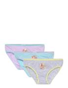 Box Of 3 Briefs Night & Underwear Underwear Panties Multi/patterned Disney