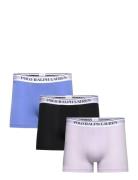 Classic Stretch-Cotton Trunk 3-Pack Boxershorts Multi/patterned Polo Ralph Lauren Underwear