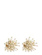 Steph Festive Ear Pearl Accessories Jewellery Earrings Studs White Pipol's Bazaar