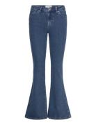 Trw-Jenna Jeans Wash Dark Iowa Bottoms Jeans Flares Blue Tomorrow