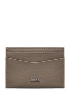 New Crosstown_Cardc. Accessories Wallets Cardholder Beige BOSS