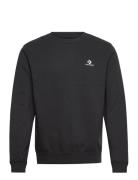 Star Chevron Crew Bb Black Sport Sweatshirts & Hoodies Sweatshirts Black Converse