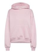 Basic Original Hoodie Tops Sweatshirts & Hoodies Hoodies Pink Gina Tricot