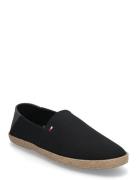 Hilfiger Espadrille Core Textile Espadriller Sko Black Tommy Hilfiger