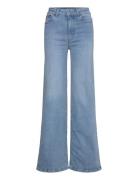 Palazzo Angel Cloudy Bottoms Jeans Wide Blue Lois Jeans