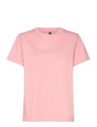 W Wave Tee Sport Women Sport Clothing Sports Tops & T-shirts Sport T-Skjorte Pink Sail Racing