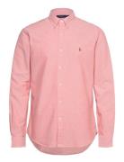 Slim Fit Oxford Shirt Tops Shirts Casual Coral Polo Ralph Lauren