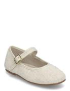 Round-Toe Ballet Flats With Buckle Ballerinasko Ballerinaer Beige Mango