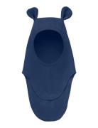Balaclava Ears Cotton Fleece Accessories Headwear Balaclava Navy Huttelihut